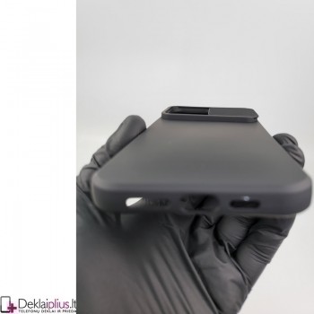 Švelnus guminis dėklas su kameros apsauga - juodas (Apple Iphone 14 Pro Max) Švelnus guminis dėklas su kameros apsauga - juodas (Apple Iphone 14 Pro Max)